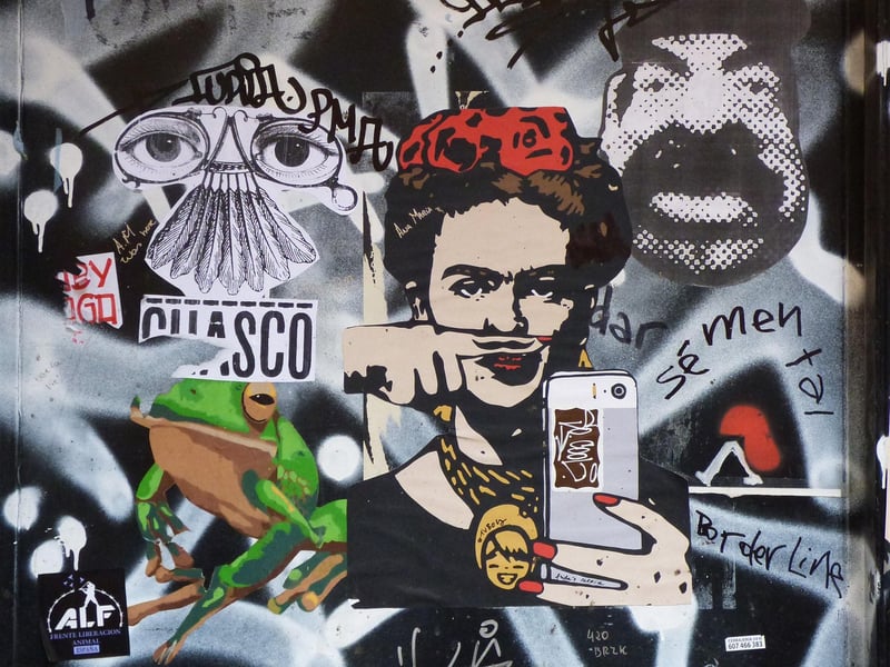 Magazine Collage Wall Art